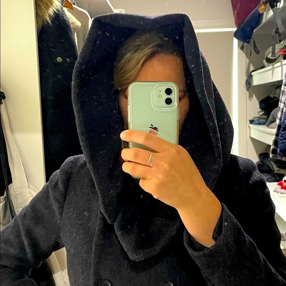 Zara wool winter coat size 12 - Picture 4 of 4